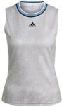 Adidas Primeblue Printed Match Tank Top W - white/crew navy - Gri