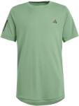 Adidas B Club 3 Stripes Tennis Shirt - preloved green - Verde
