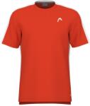 Head Boys Vision Slice T-Shirt - orange alert - Portocaliu