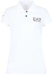 EA7 Woman Jersey Polo Shirt - white - Alb
