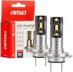 AMiO Set Becuri LED Seria H-Mini H7 H18, 12V, 24V (03332)