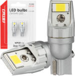 AMiO Bec LED CANBUS T10 W5W 2SMD 3570 Alb, 12V 24V (04256)