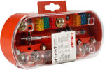 AMiO Set becuri si sigurante auto, rezerva halogen, 30 piese, H1 + H7, 12V (03960)
