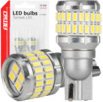 AMiO Bec LED CANBUS T15 W16W 48SMD (3014 3030) Alb, 12V 24V - Marsarier Pozitie (04261)
