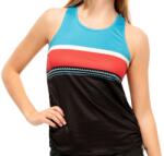 Lucky in Love Post a Plaid Post it Cinch Tank - black - Multicolor