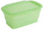 Flippy Caserola din Silicon, Flippy, Pliabila, 1L, 18.8 x 8 x 11.5 cm, Rezistenta Temperaturi Extreme, Verde (teo-132111)