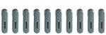 Flippy Set 20 de Cleme pentru Haine, Flippy, de Prindere pentru Pantaloni, Atasabile la Umerase, 1.6x2.3x6.35 cm, Verde (teo-126720)