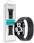 DEVIA Apple Watch fém szíj - Devia Elegant Series Link Bracelet - 42/44/45/49 mm - fekete (IMW468414)
