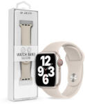 DEVIA Apple Watch szilikon sport szíj - Devia Silicone Deluxe Series Sport Watch Band - 38/40/41 mm - starlight - iphonemuhely