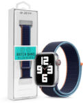 DEVIA Apple Watch szövet sport szíj - Devia Nylon Woven Deluxe Series Sport3 Watch Loop - 38/40/41 mm - deep navy (IMW802534)