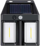 Flippy Lampa Solara LED Decorativa de Perete, Flippy, pentru Exterior, Suspendata, 800mAh, 15x13x6 cm, Neagra (teo-132913)