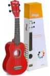 Stagg US-RED ukulele - 10% nyitási akció