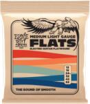  Ernie Ball FlatWound Electric Strings Medium Light 12-52