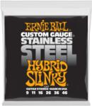  Ernie Ball Rozsdamentes Acél Hybrid Slinky 9-46 - 10% nyitási akció