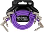 Ernie Ball Flex Patch Kábel 30cm 3 Pack Purple - jumbomusic