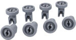 Electrolux /AEG / Zanussi 24 mm Görgő, felső kosár, szürke, (utángyártott) ELECTROLUX mosogatógép (8 db) (MEG2671)