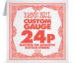  Ernie Ball Single Plain Steel 024 - jumbomusic