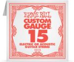  Ernie Ball Single Plain Steel 015 - jumbomusic