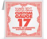  Ernie Ball Single Plain Steel 017 - jumbomusic