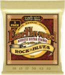  Ernie Ball EARTHWOOD BRONZE ROCK&BLUES 10-52 3 Pack