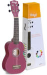 Stagg US-VIOLET ukulele, tokkal