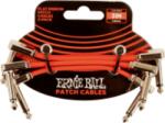 Ernie Ball FLAT RIBBON PATCH KÁBEL 7.5 CM 3 PACK RED - jumbomusic