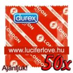 Durex London Rot 50 db - luciferlove