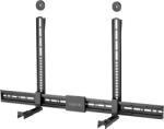 LogiLink Suport universal pentru soundbar, adâncime 86 155 mm, negru