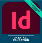 Adobe InDesign for teams - Oktatási, Angol, Új előfizetés, 12 hónap (65272657BB01A12)