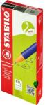 STABILO pointball 10db/csomag zöld nyomógombos golyóstoll (6030/36B10) (6030/36B10) - firstshop