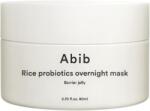 ABIB Rice Probiotics Overnight Mask Barrier Jelly Mască gel de noapte pentru față 80 ml Masca de fata