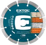 Extol Segment lamă de tăiere cu diamant Grab Cut, tăiere uscată, 150 × 22, 2 × 2, 3 mm (8703033) Disc de taiere