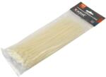 Extol Kábelkötegelő 4, 8x250mm , 100db/csomag , fehér , nylon UV-sav és lúgálló (8856110)