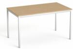 MAYAH Általános asztal fémlábbal, 75x130 cm, MAYAH "Freedom SV-38", kőris SV-38 K/ IBXA38K (SV-38 K/ IBXA38K)