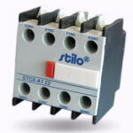 Stilo STC8 homlokoldali segédérintkező 2záró+2nyitó (STI890)