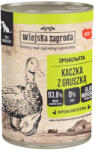 Wiejska Zagroda 12x400g Wiejska Zagroda Dog nedves kutyatáp - Kacsa & körte