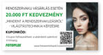  Mindent a rendszervakuzásról - 20.000Ft értékű kupon