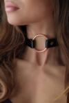 ROSY GOLD Obojek Rosy Gold Choker fekete