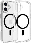 DVICED - Magsafe iPhone 16 Tok - Átlátszó, Fekete