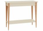 Ragaba Krém és fehér lakkozott RAGABA MIMO öltözőasztal 85 x 35 cm (NRAGABAKMI22)