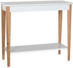 Ragaba Fehér lakkozott RAGABA ASHME fésülködőasztal 85 x 35 cm (RAGABAAS21)