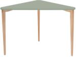 Ragaba Zöld lakkozott sarok munkaasztal RAGABA NAJA 114 x 61 cm (RGB_NCD17)