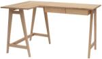 Ragaba Fából készült sarokasztal RAGABA LUKA 135 x 85 cm, balra (NRGB_CDLUK2WOOD_L)