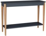 Ragaba Sötétszürke lakkozott öltözőasztal RAGABA ASHME 105 x 35 cm (RAGABAAS33)