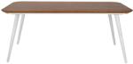 Ragaba CONTRAST 180 x 90 cm-es fa étkezőasztal fehér talppal (RAGABACTW)