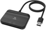 Akasa External Electronic ID and SmartCard Reader (AK-CR-14BK)