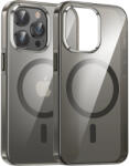 Epico Dviced - Magsafe iPhone 15 Pro Átlátszó Fekete Tok