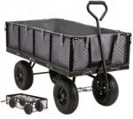 Miweba Kerti Kocsi, összecsukható, acél, 700kg, szürke, 220 liter (PR0018422-03)