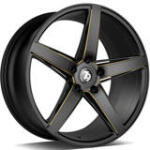 seventy9 SV N Matt fekete Arany 5/120 18x9 ET35 72, 6