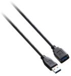 V7 V7E2USB3EXT-1.8M USB kábel 1, 8 M USB 3.2 Gen 1 (3.1 Gen 1) USB A Fekete (V7E2USB3EXT-1.8M) (V7E2USB3EXT-1.8M)